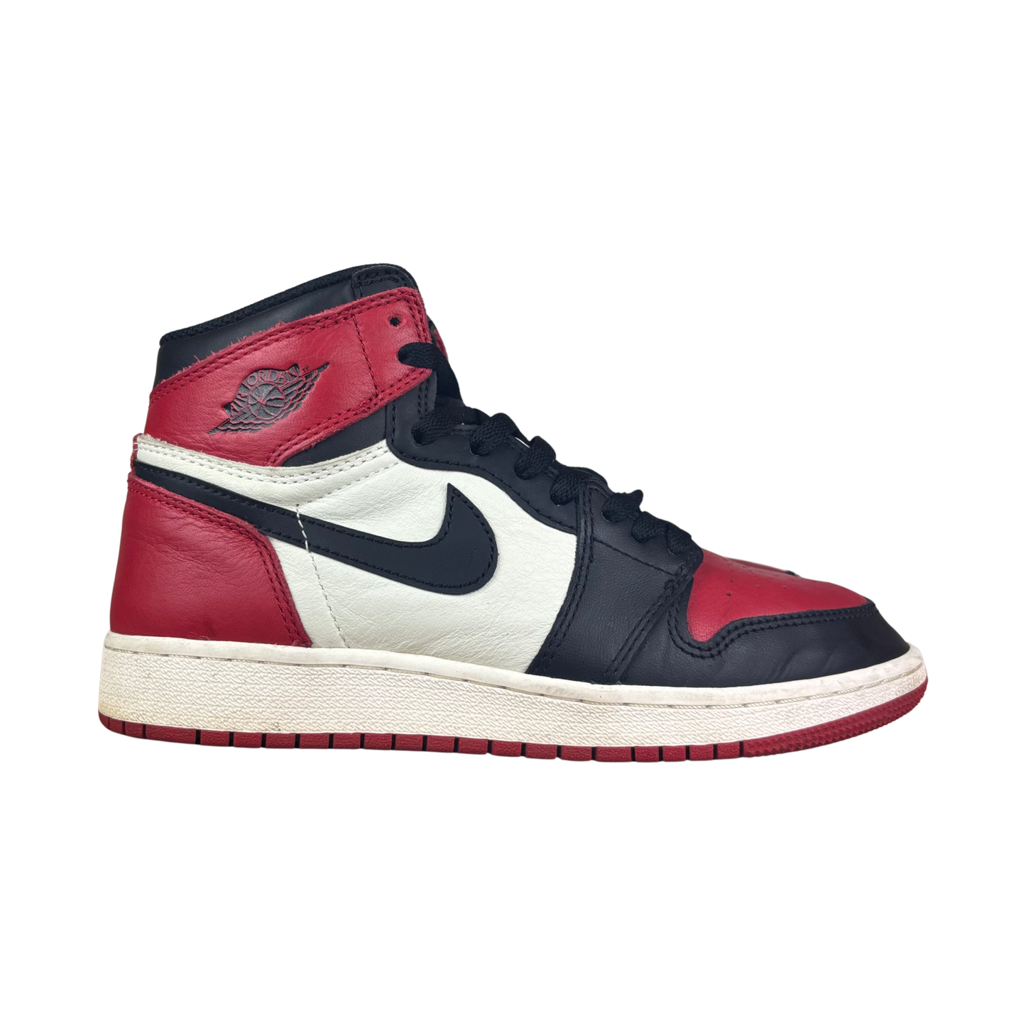 Used Jordan 1 Bred Toe - Sz 5.5Y