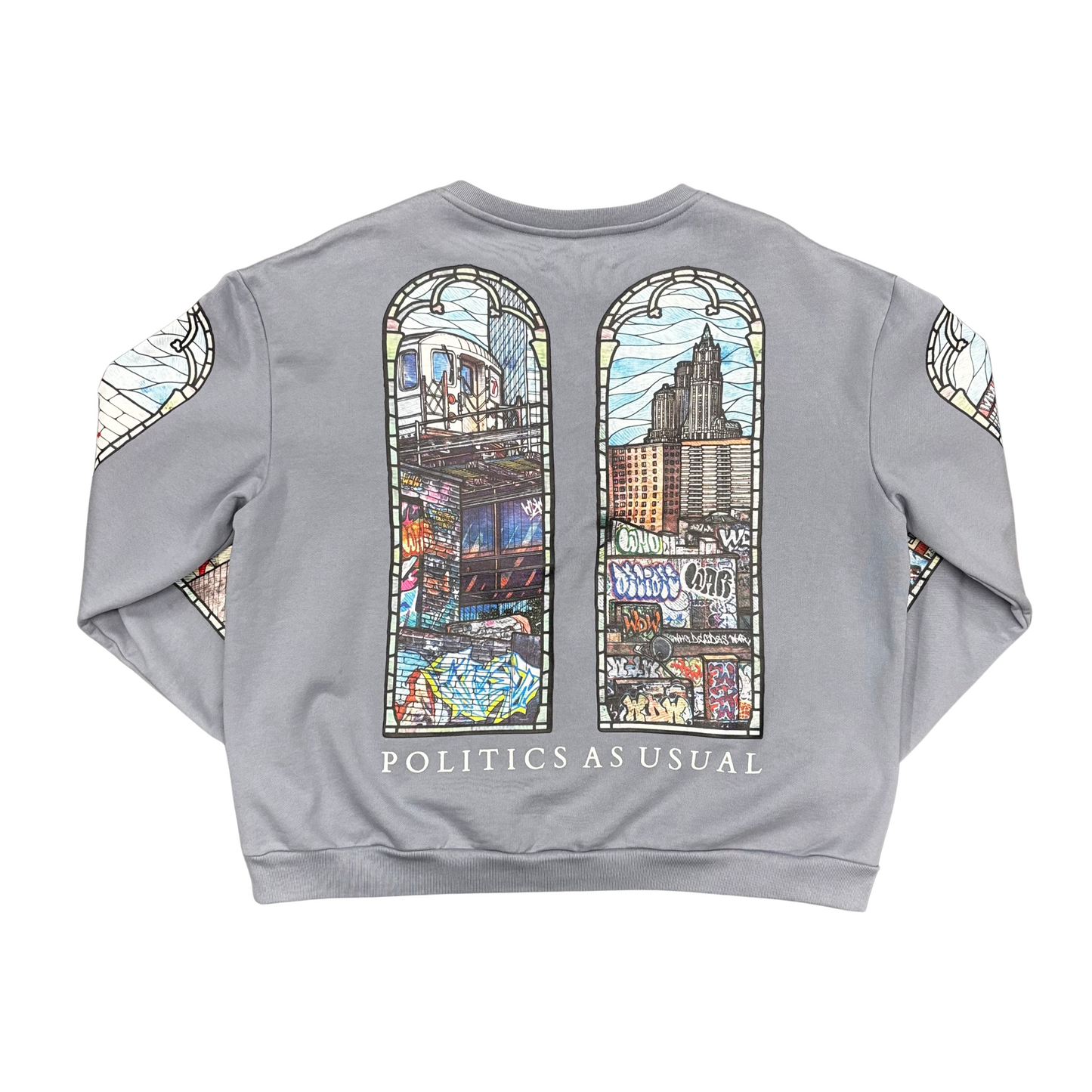 Used Who Decides War Politics As Usual Crewneck - Sz M