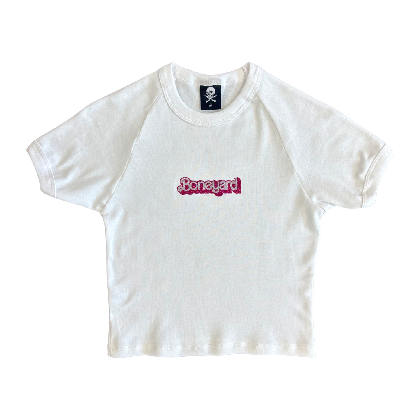Boneyard Glitter Logo Baby T