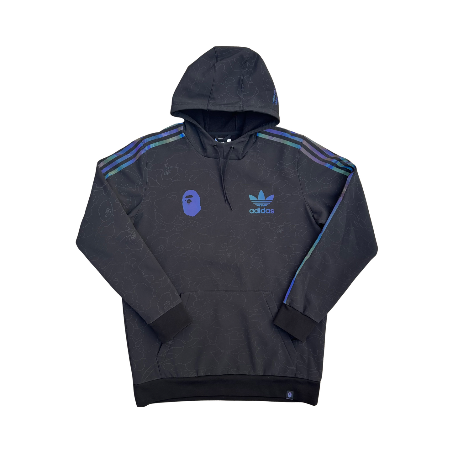 Used Bape Adidas Hoodie - Sz M