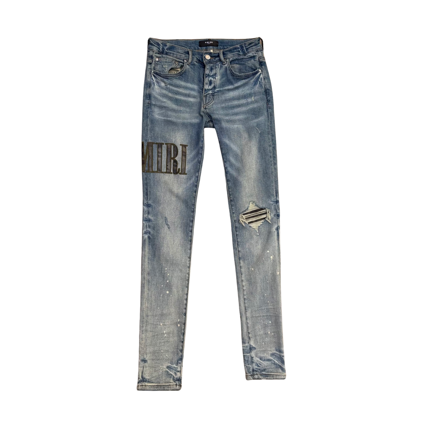 Used Amiri Sherif Camo Jeans - Sz 30