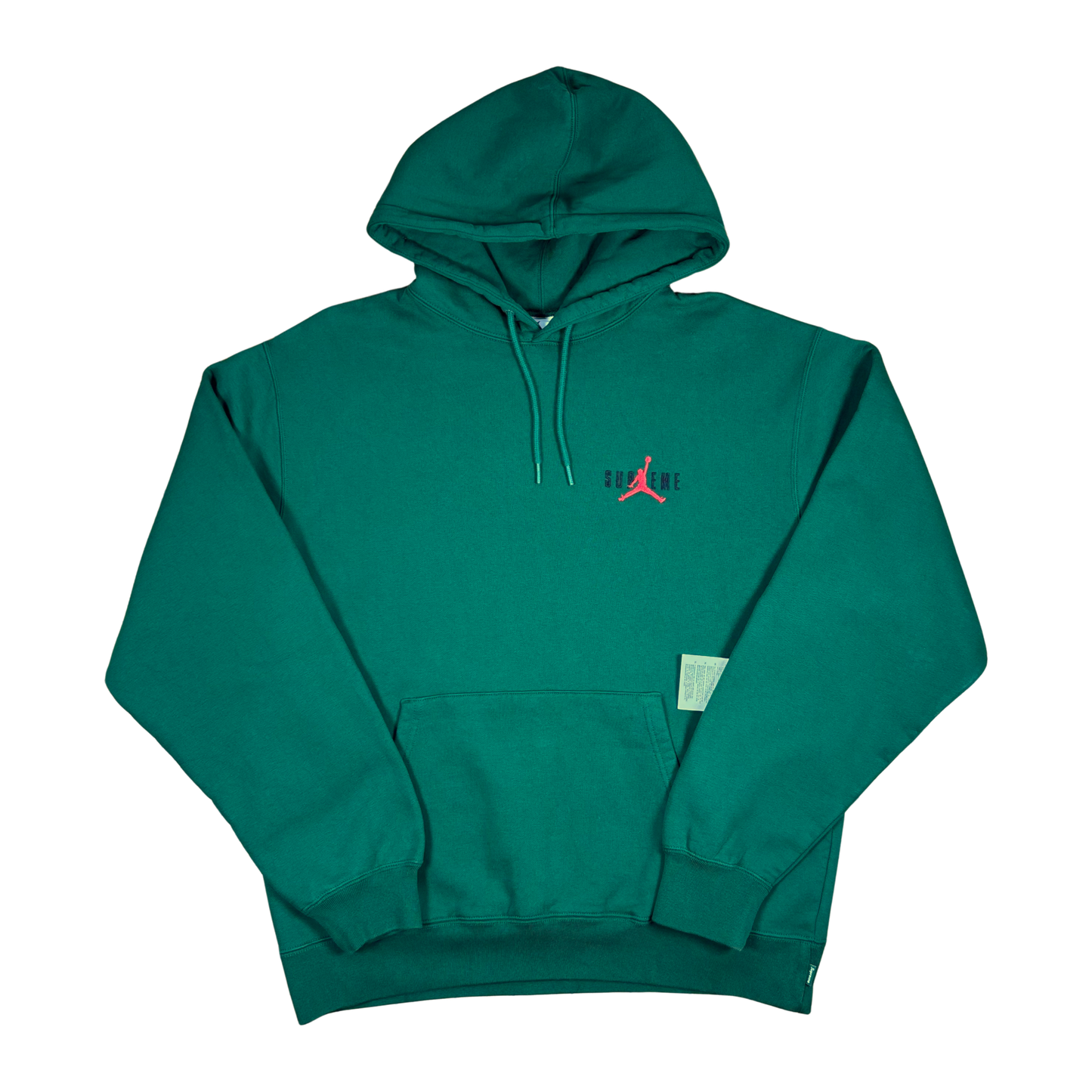Supreme x Jordan Green Hoodie - Sz M