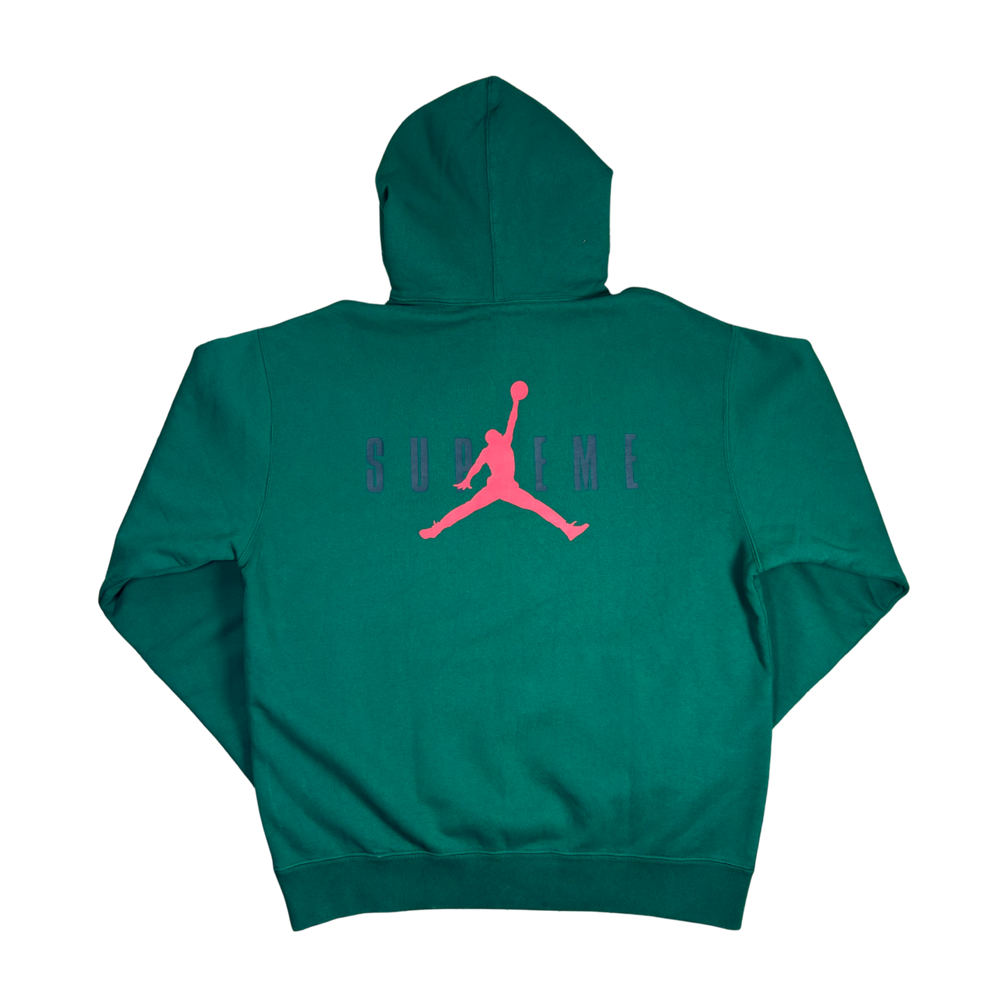 Supreme x Jordan Green Hoodie - Sz M