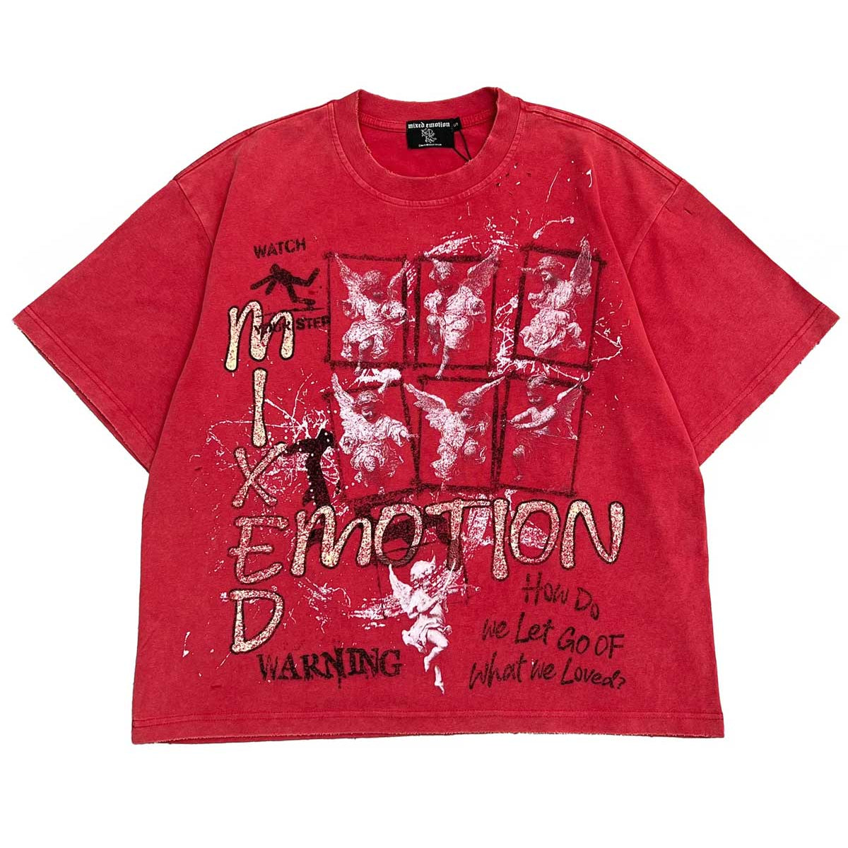 Mixed Emotions Red Crimson Tee