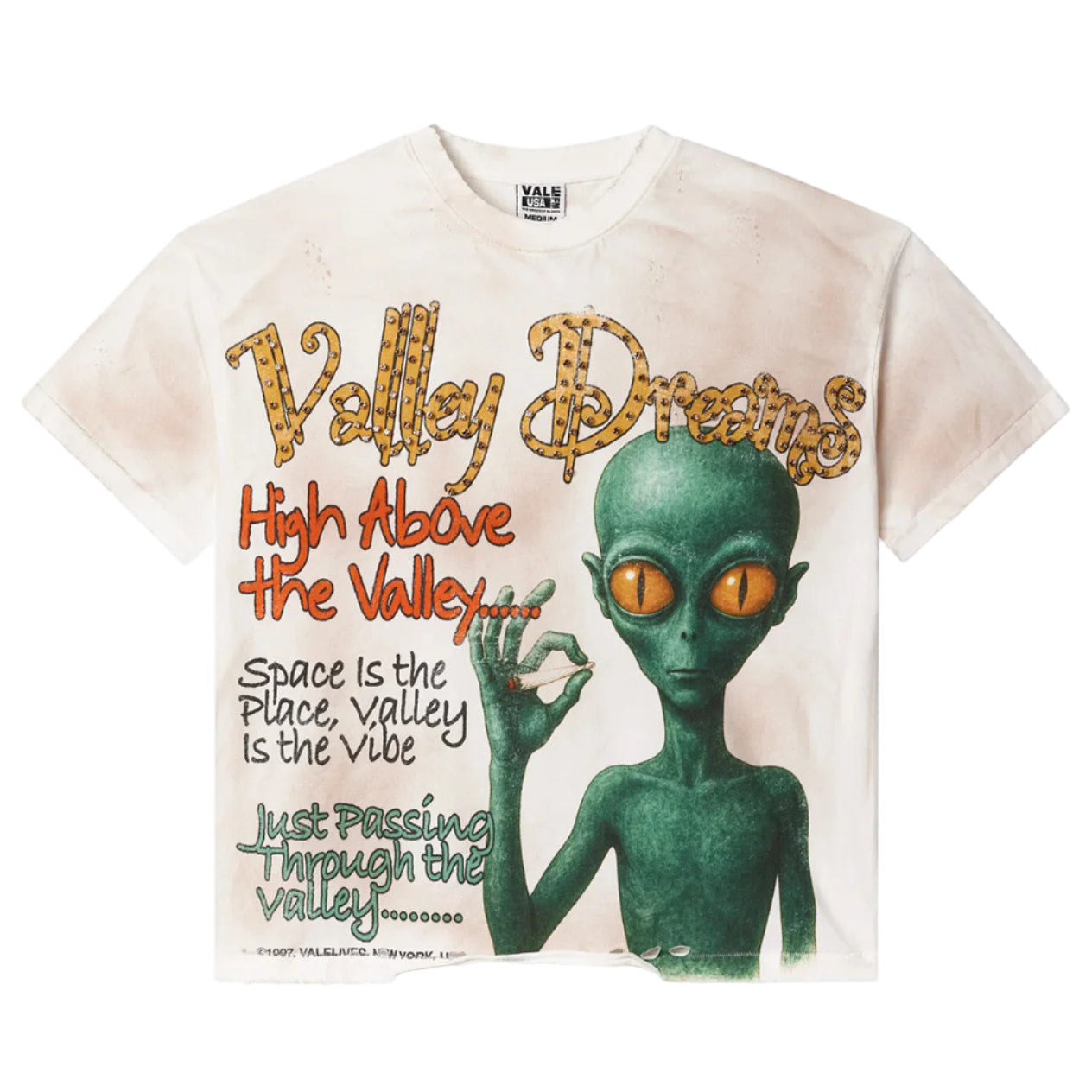 Vale Forever Vale Forever Area 14 Bling Tee Cream