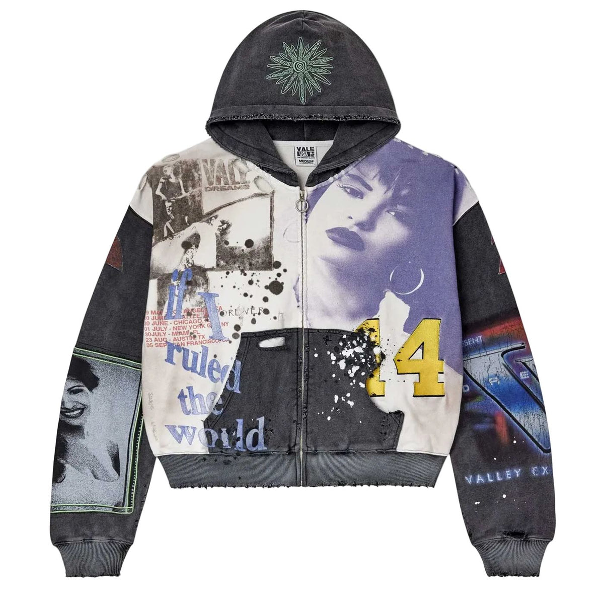 Vale Forever Noise Zip - Sz L