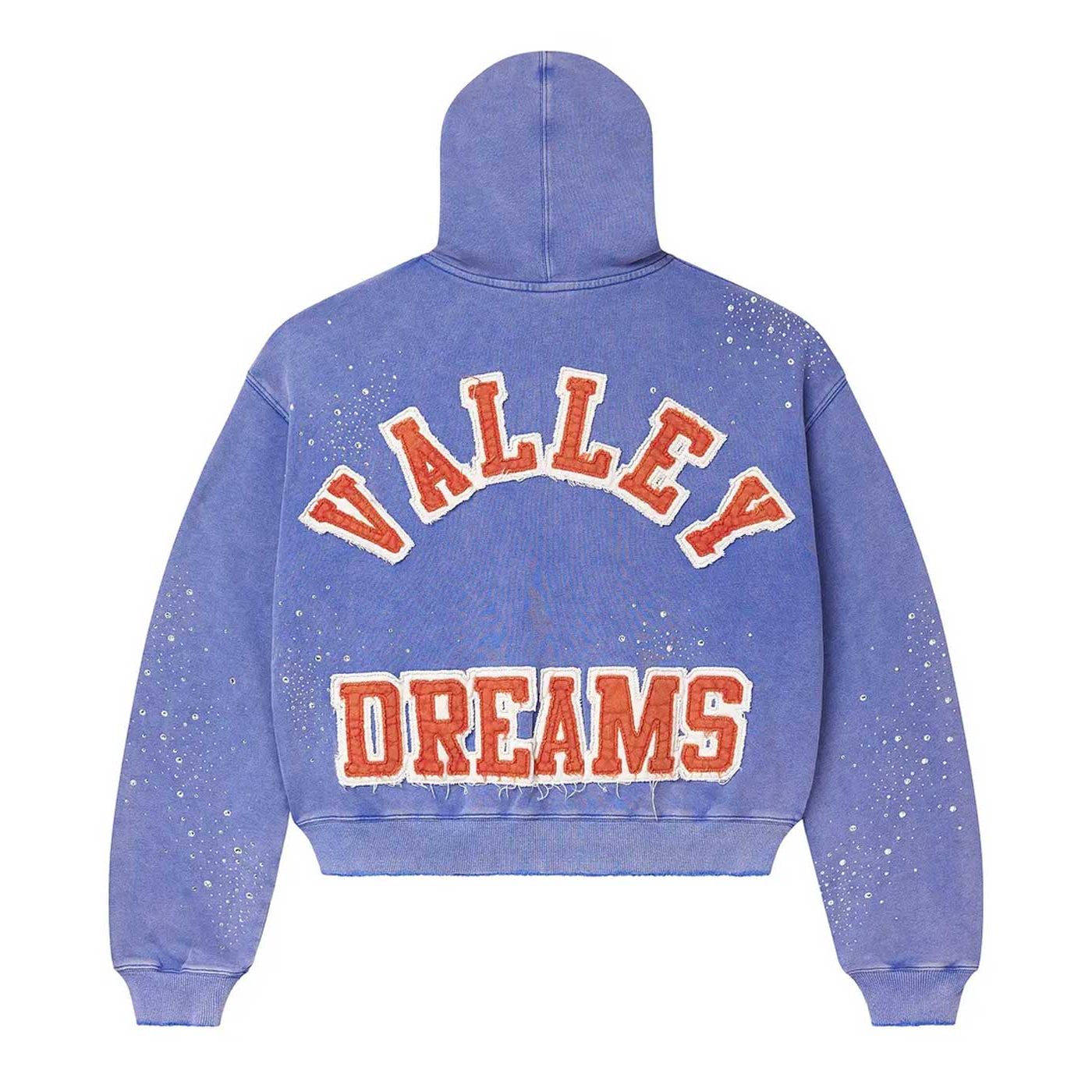 Vale Forever Sun Clustered Zip Up Hoodie - Blue