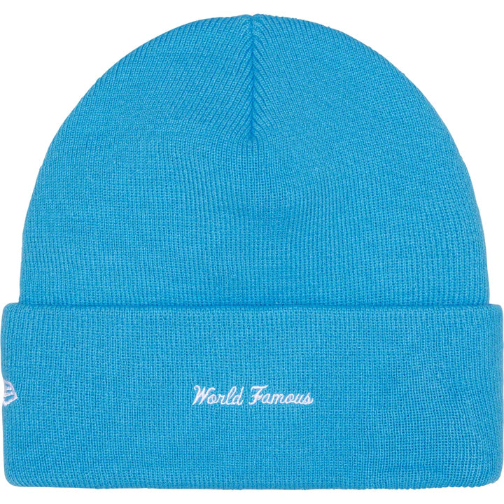 Supreme Box Logo Beanie FW25 - Cyan
