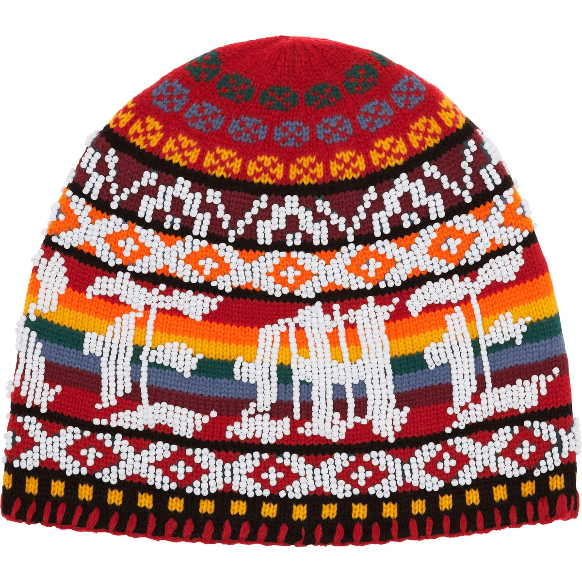 Supreme Beaded Beanie Multicolor