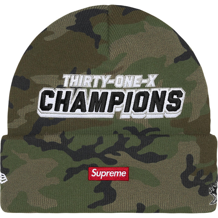 Supreme New Era Football Beanie - Camo