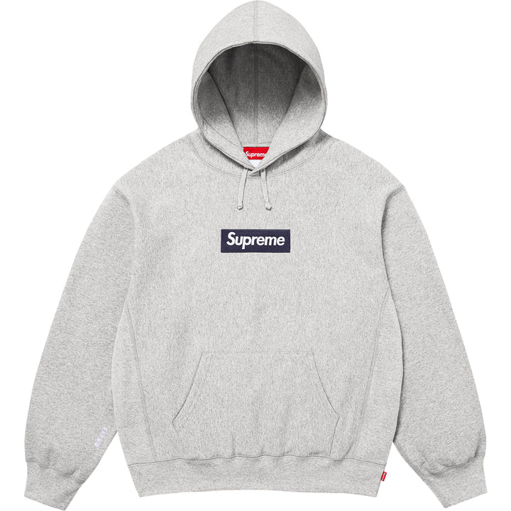 Supreme Box Logo Hoodie FW25 - Heather Grey
