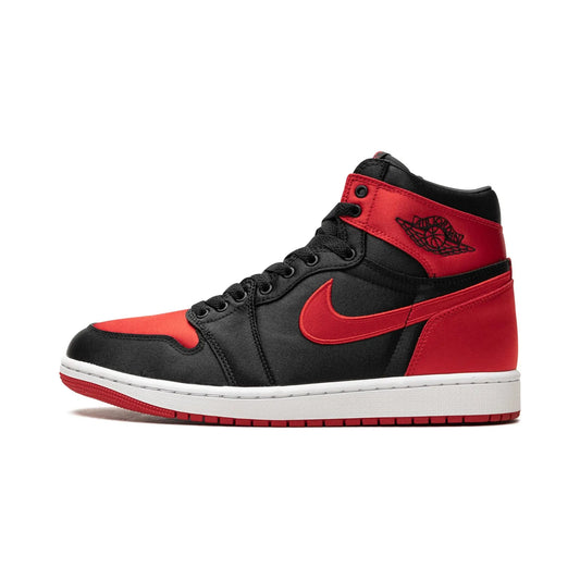 Jordan 1 Retro High OG Satin Bred (W) - Sz 11.5W/10M