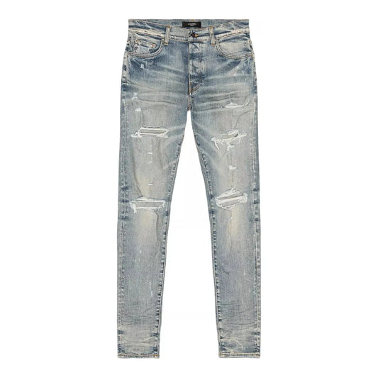 Amiri MX1 Denim Thrasher Plus Denim Jeans