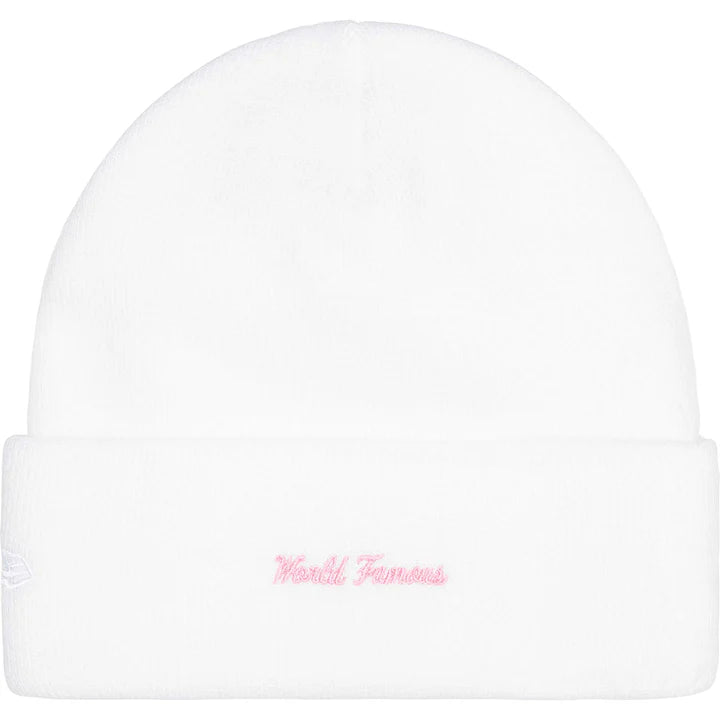 Supreme Box Logo Beanie FW25 - White