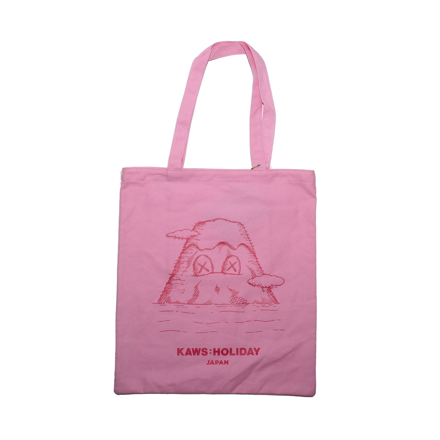 KAWS Holiday Pink Tote
