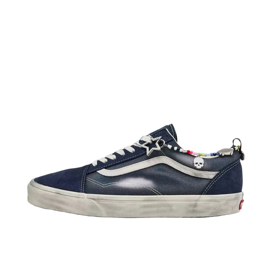 Vans Old Skool Charms Mens Shoes(Parisian Night Blue)