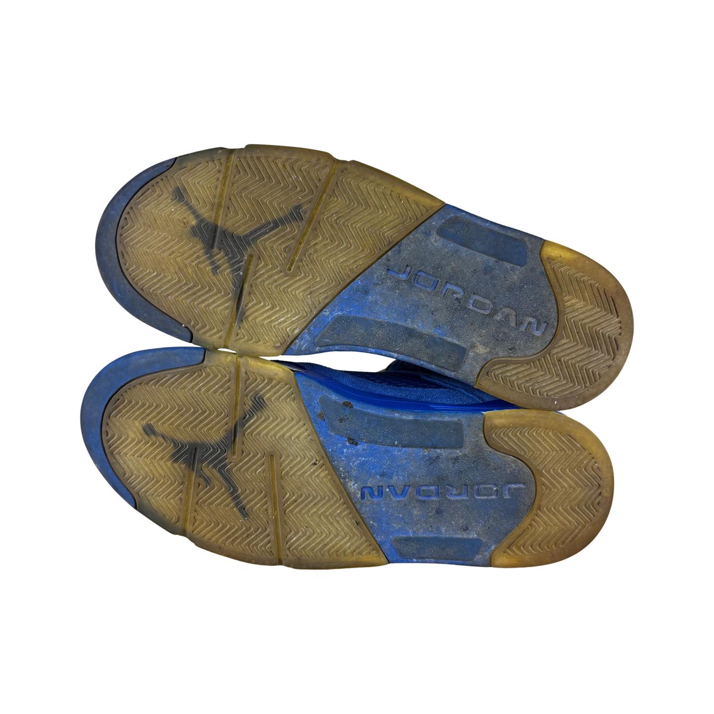 Used Jordan 5 Blue Suede - Sz 9.5