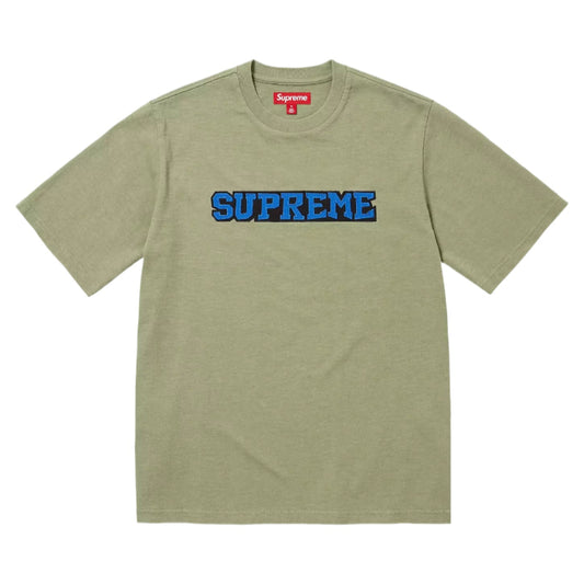 Supreme Satin Applique Top S/S - Sz L
