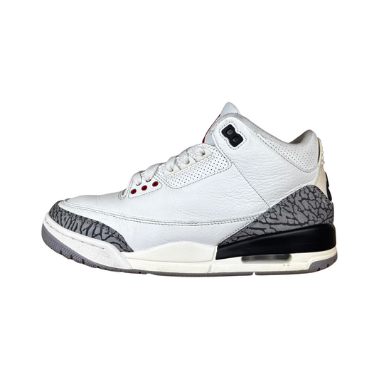 Used Jordan 3 White Cement - Sz 8