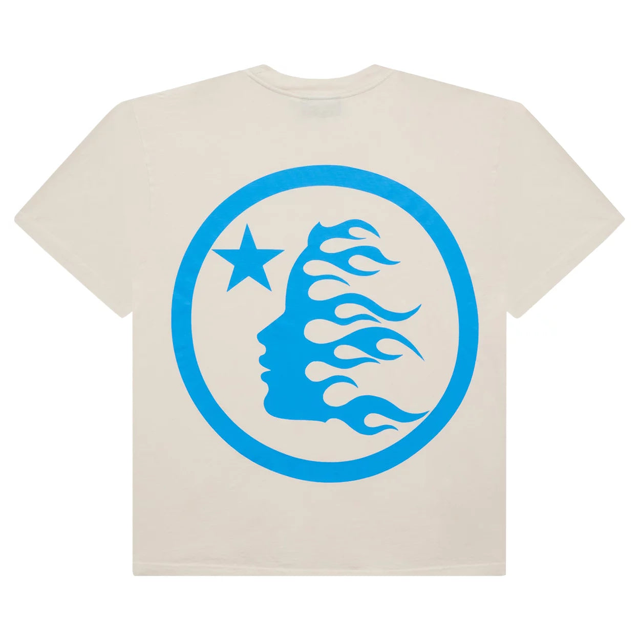 Hellstar T-shirt Classic logo White/blue