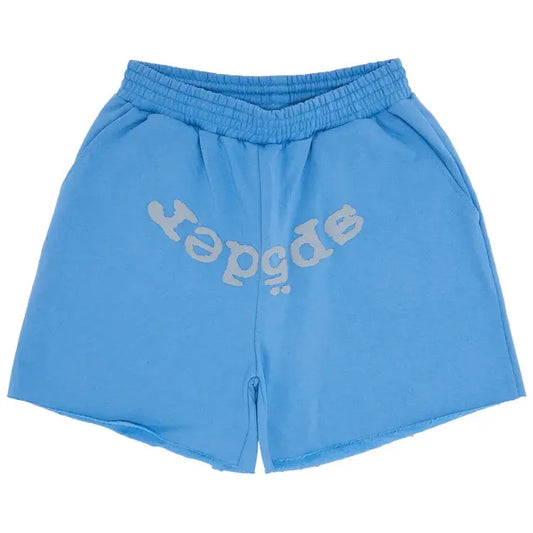 Sp5der Dusty Blue Shorts - Sz S