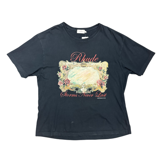 Used Rhude Storms Never Last Tee - Sz M