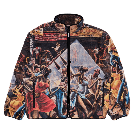 Supreme Ernie Barnes Fleece Jacket - Sz M