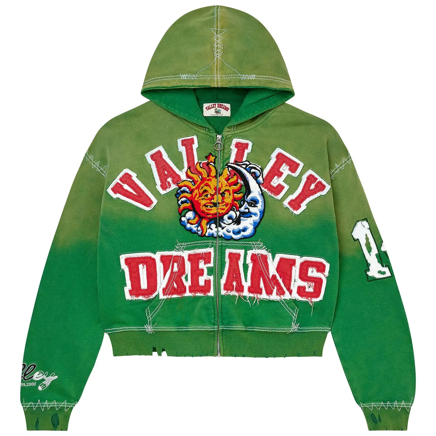 Vale Forever Sunny Zip Up Green