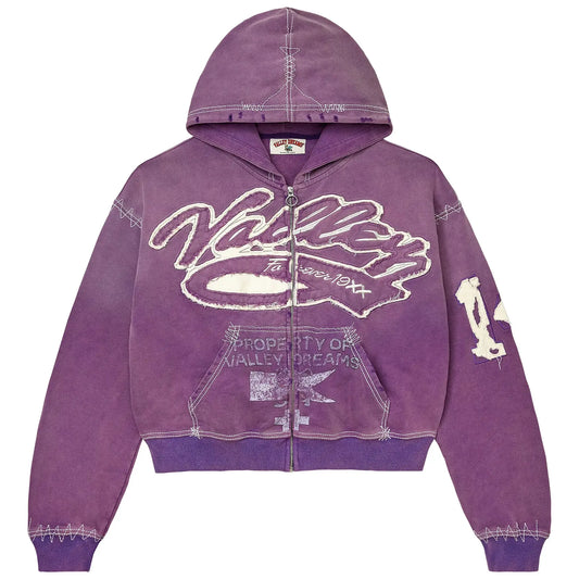 Vale Forever Religion Zip Up Purple