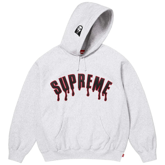 Supreme Ghostface Hoodie Grey