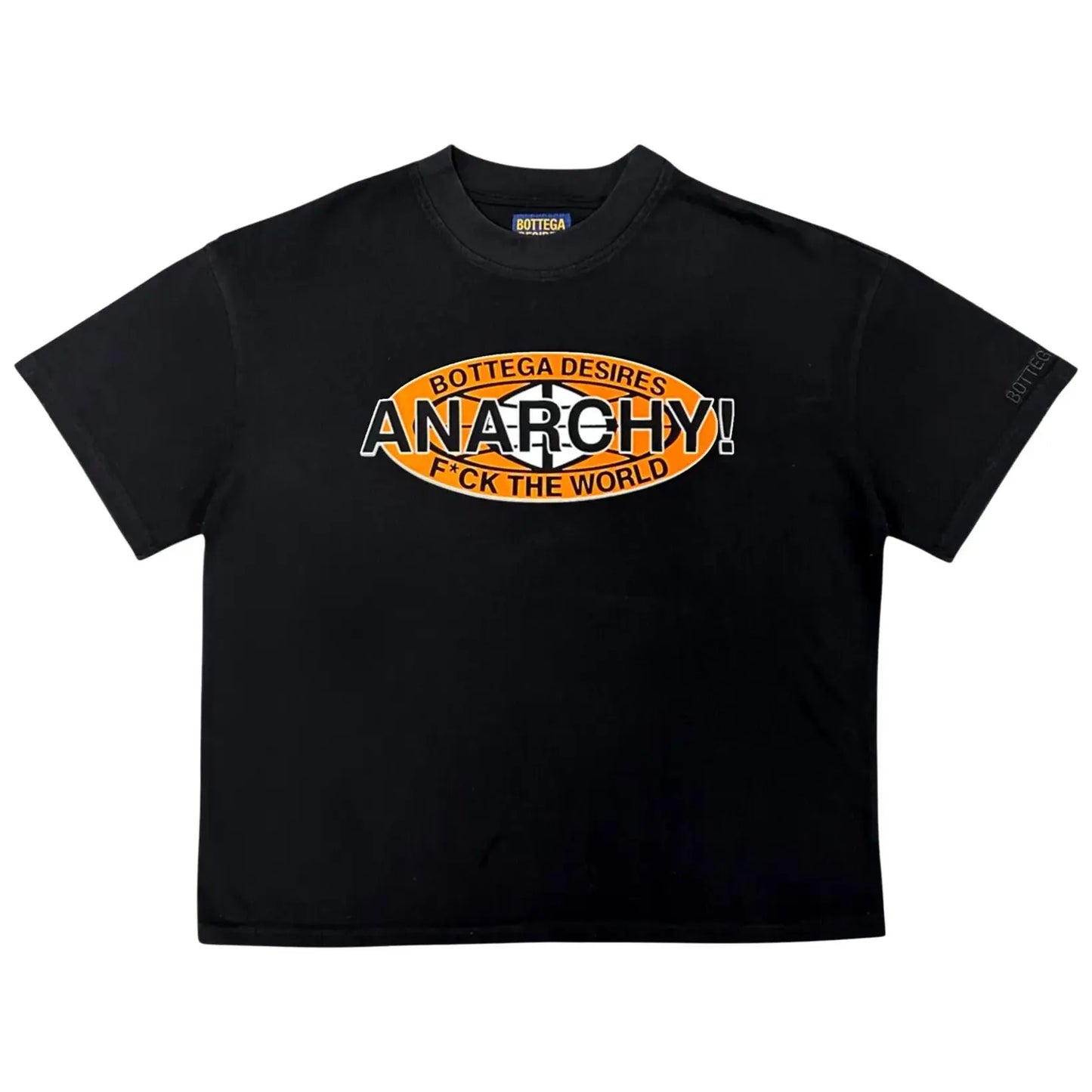 Bottega Desires Anarchy T-Shirt- Black