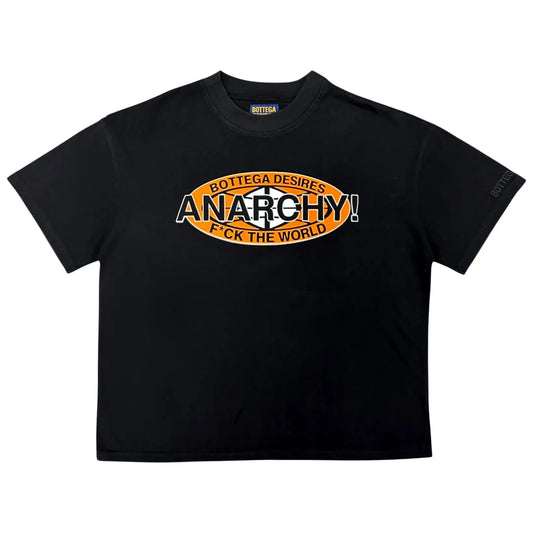 Bottega Desires Anarchy T-Shirt- Black