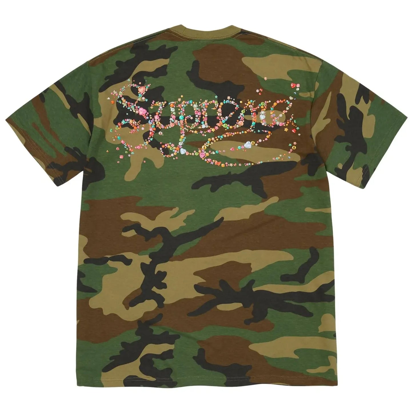 Supreme Gems Tee 'Woodland Camo'