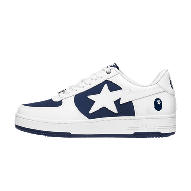 Bapesta White Navy - Sz 10