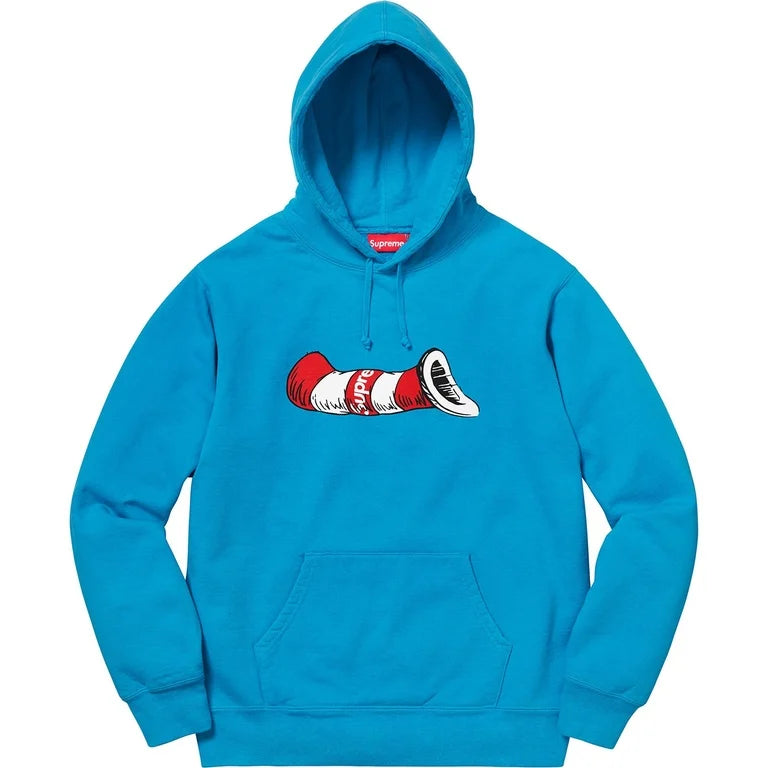 Supreme Cat In The Hat Hooded Sweatshirt - Sz M