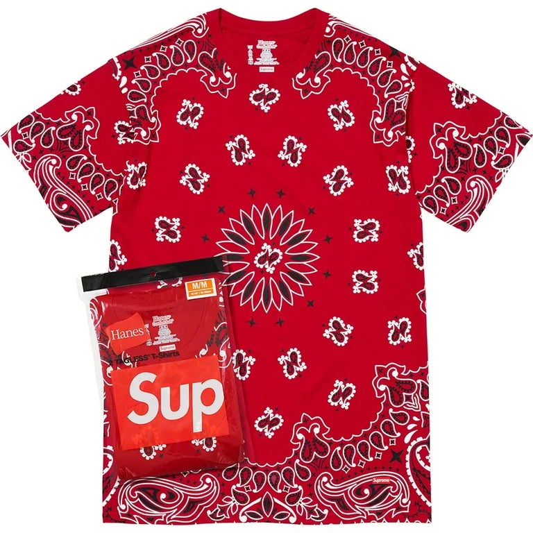Supreme Hanes Tees - 2 Pack Bandana