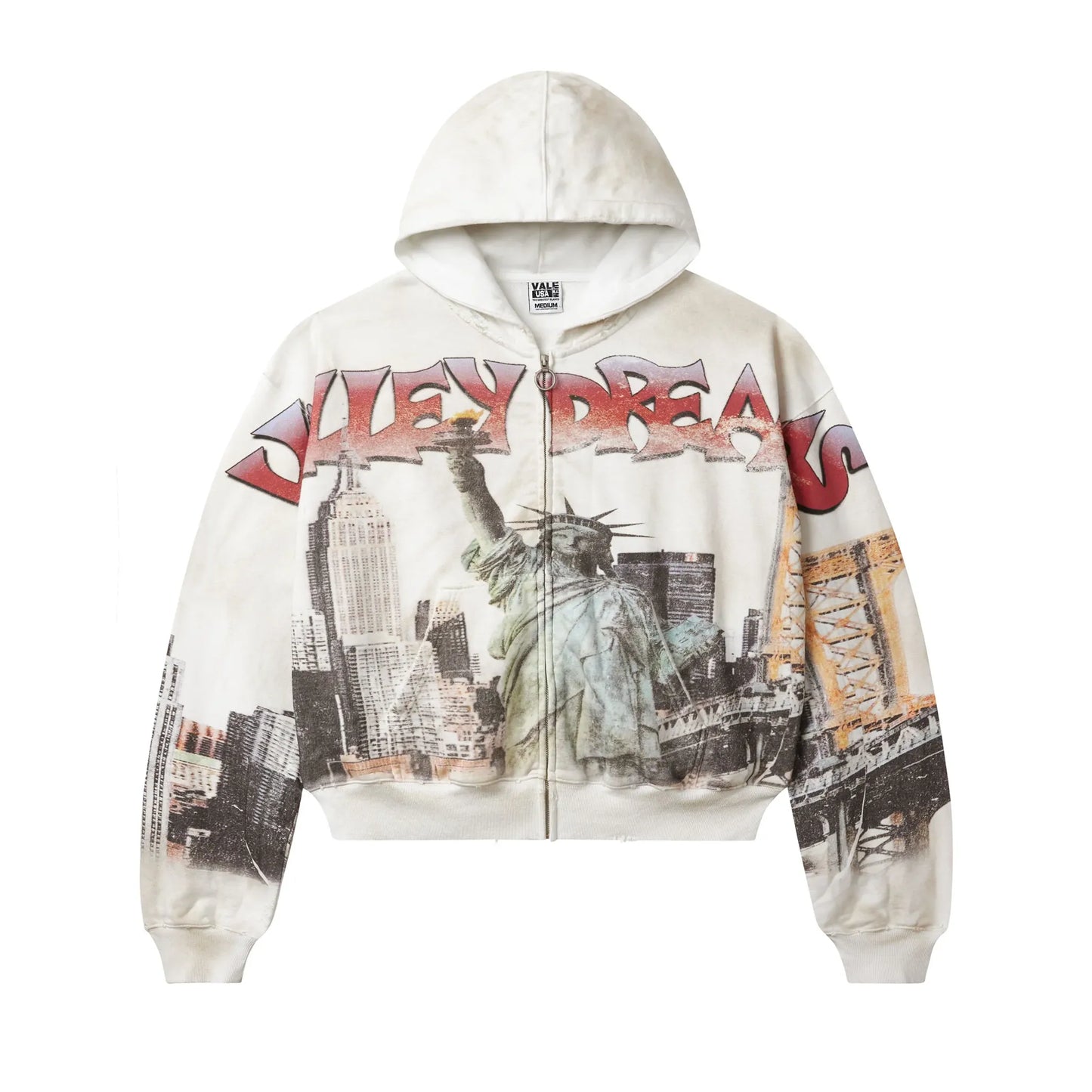 Vale NYC Zip Up Hoodie