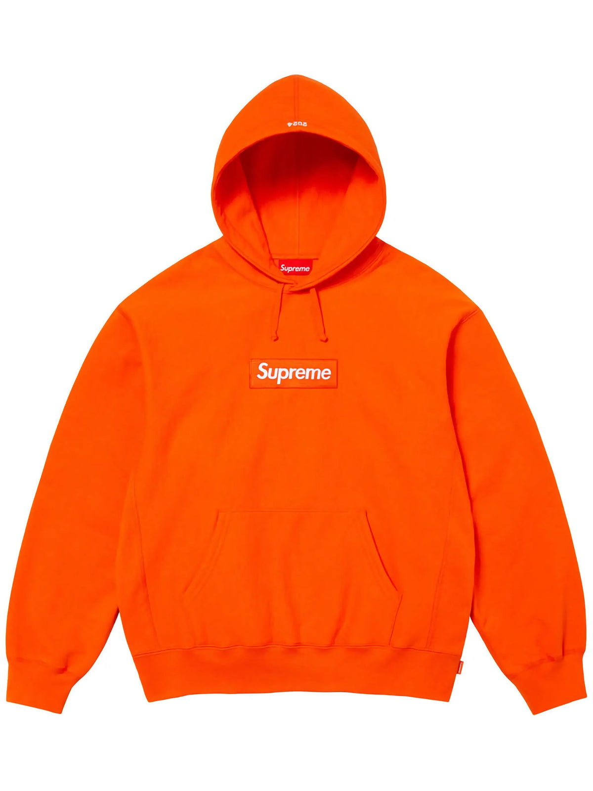 Supreme Box Logo Hoodie FW24 - Orange