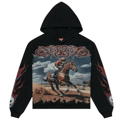 Godspeed Thoroughbred Hoodie Black Wash