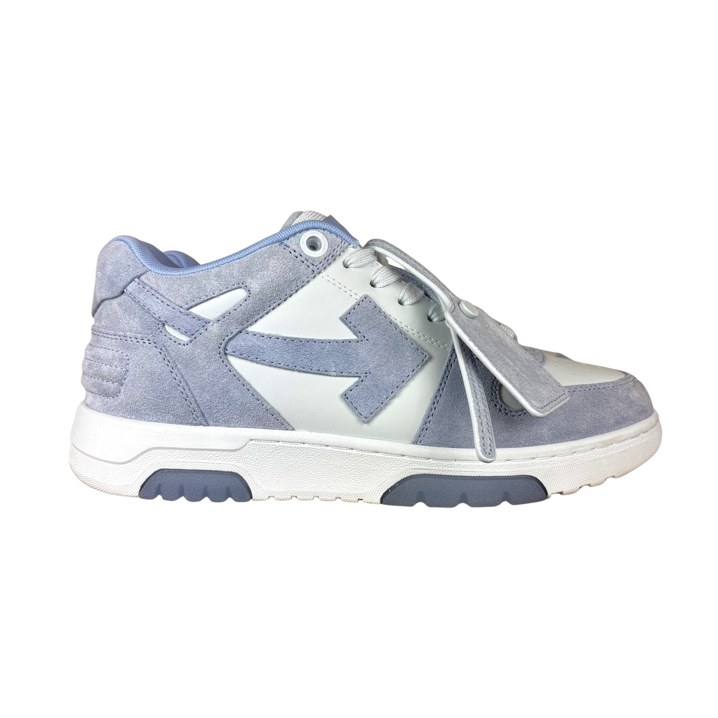 Used Off-White Out of Office Dusty Blue Ice - Sz 42