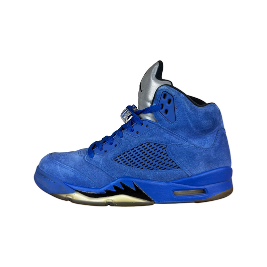 Used Jordan 5 Blue Suede - Sz 9.5
