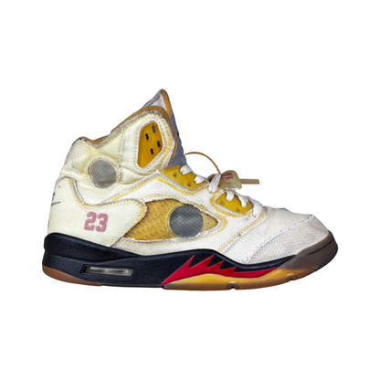 Used Jordan 5 Off-White Sail - Sz 11.5