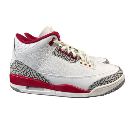 Used Jordan 3 Cardinal - Sz 8.5