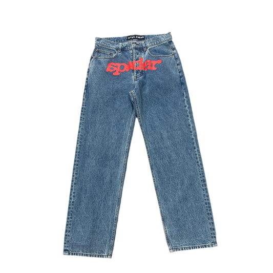 Used Sp5der V3 Indigo Jeans - Sz 30