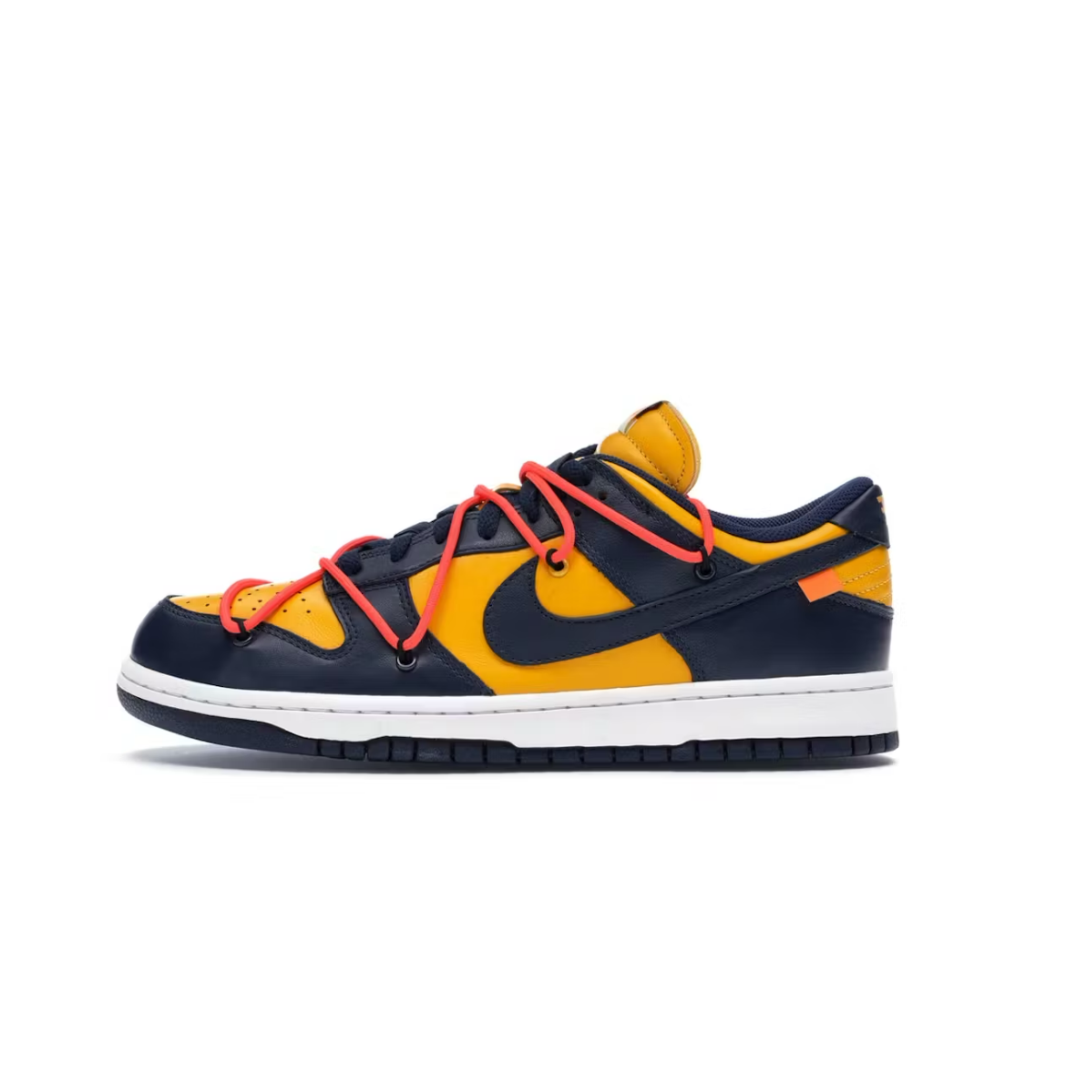 Nike Dunk Low Off-White University Gold - Sz 10.5