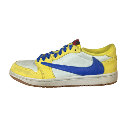 Used Jordan 1 Low Travis Canary - Sz 8W/6.5M