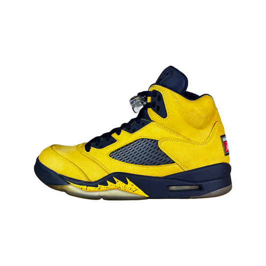 Used Jordan 5 Michigan - Sz 9.5