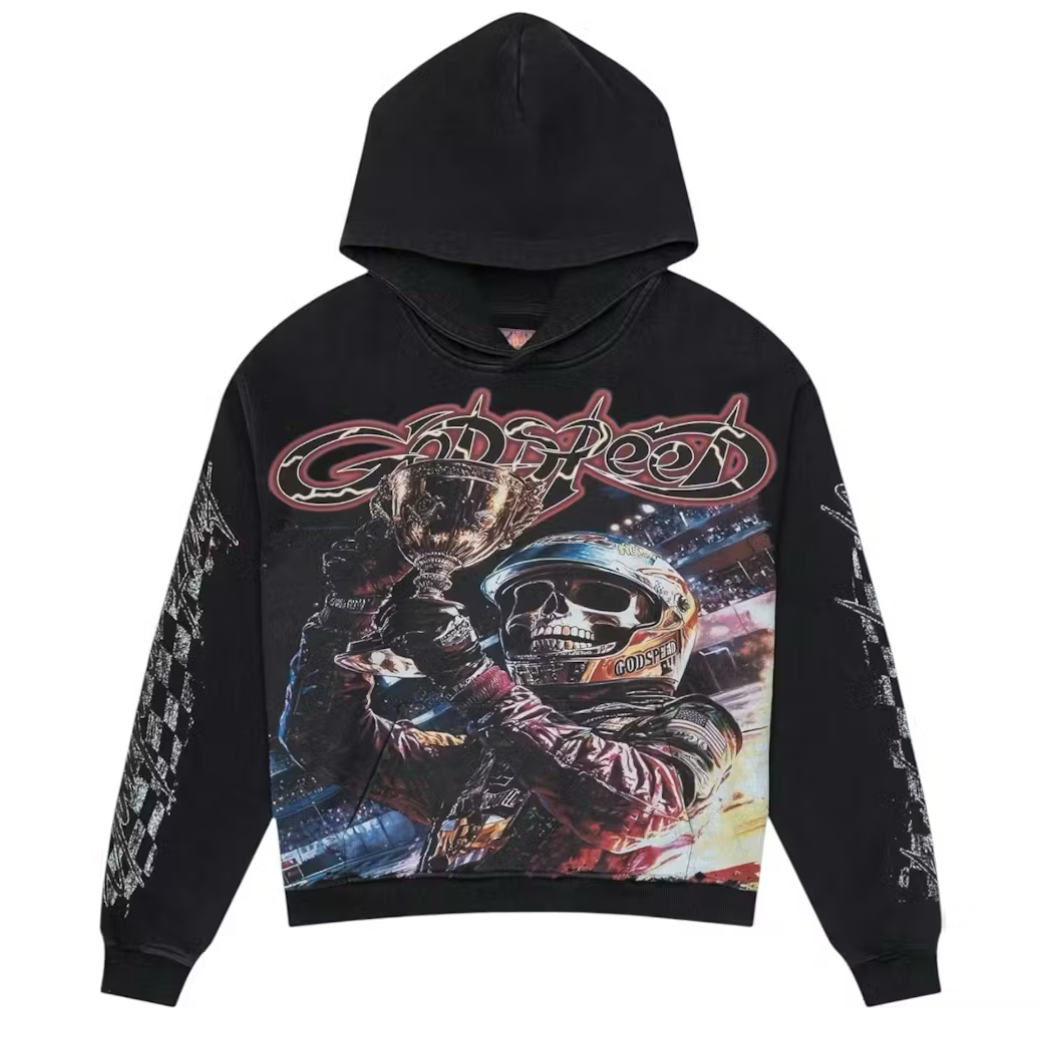 Godspeed Podium Dreams Hoodie Black Washed