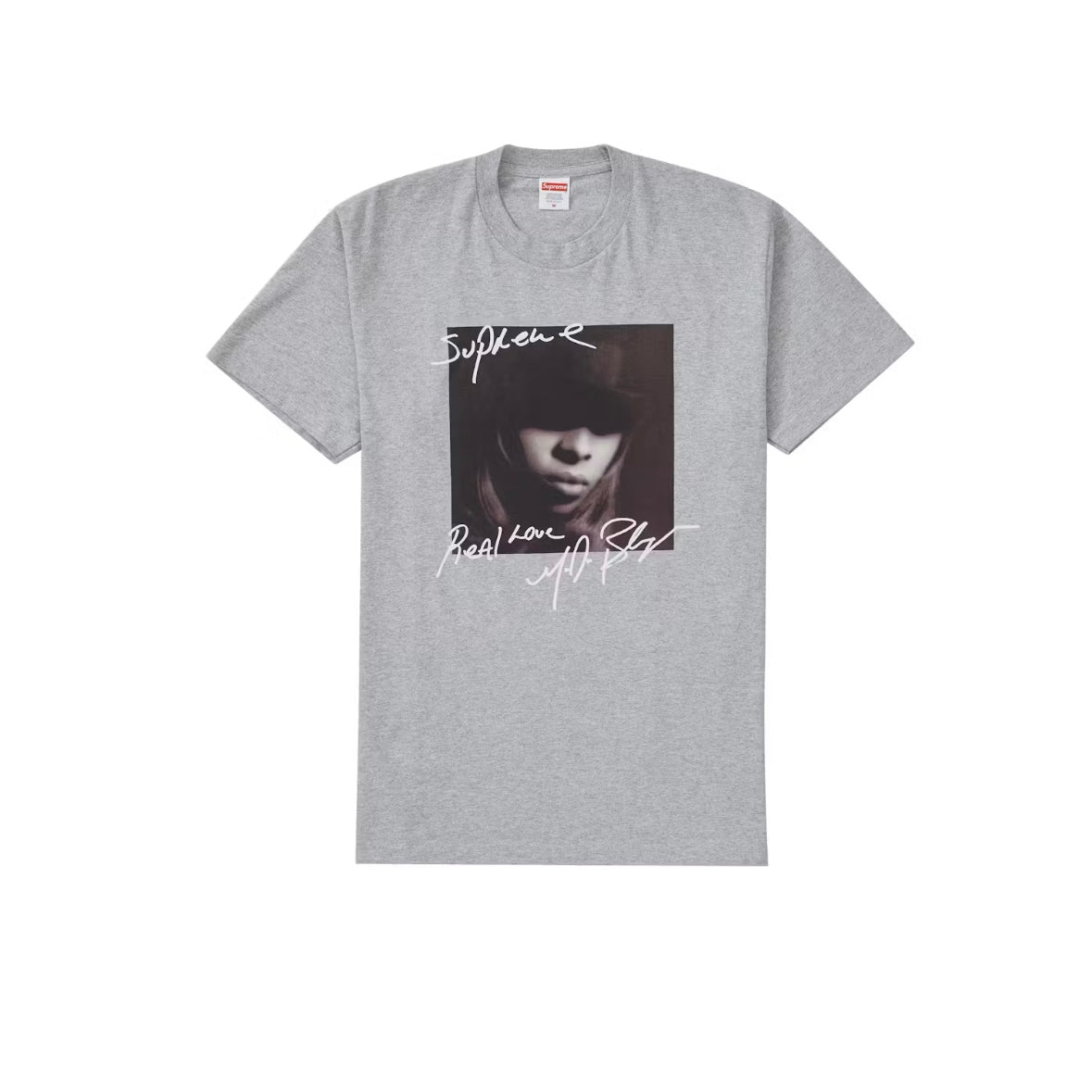 Supreme Mary J. Blige Tee Heather Grey - Sz M