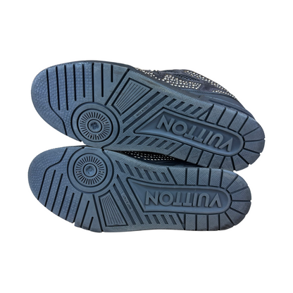 Used Louis Vuitton Skate Sneaker Grey Studded - Sz 8